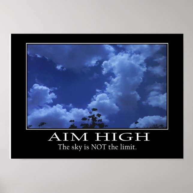 Aim High Poster (Front)