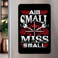 Aim Small Miss Small - Dart Fan