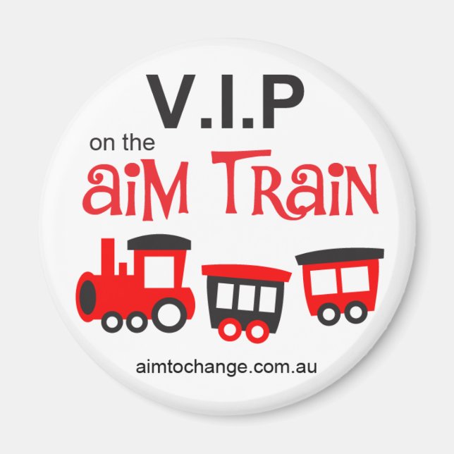 Aim Train - magnet (Front)