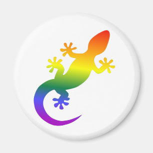 Aimant Gecko rainbow Magnet