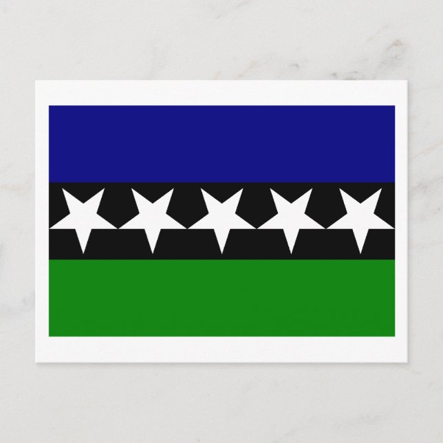 Aimeliik Flag Postcard (Front)