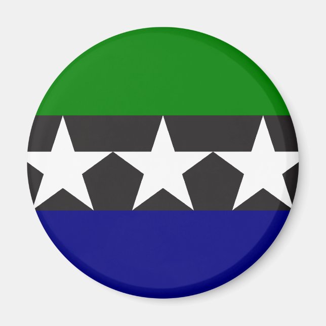 Aimeliik, Pakistan flag Magnet (Front)