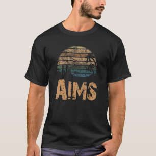 Aims Vintage Sunset Distressed T-Shirt