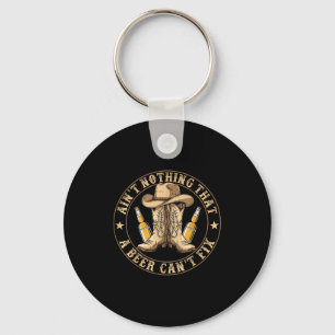 Ain’t Nothing That A Beer Can’t Fix Country Beer F Key Ring