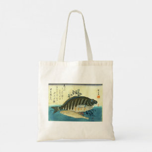 Ainame & Shima-hata - Hiroshige's Japanese Fish Tote Bag