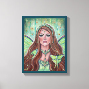Aine Irish goddess fairy by Renee Lavoie Canvas Print