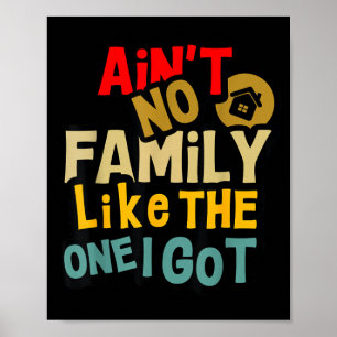 Aint Family Like The One Got Funny Family Reunion Poster