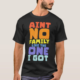 Ain't No Family Like The One I Got Family Reunion T-Shirt