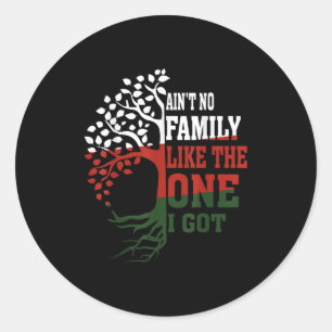 Aint No Family Like The One I Got Matching Family  Classic Round Sticker