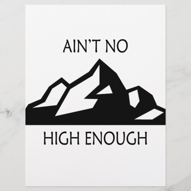 Ain't No Mountain High Enough (Front)