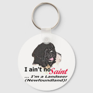 Aint No Saint Key Ring