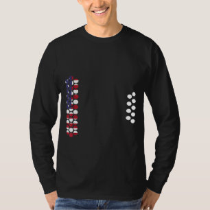 Air Accordion American Flag Music Idea 1 T-Shirt