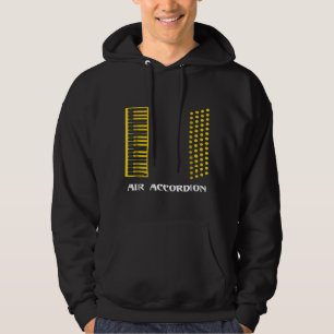 Air Accordion Music Player Band Hoodie