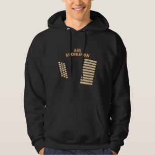 Air Accordion Musical Instrument Band Hoodie