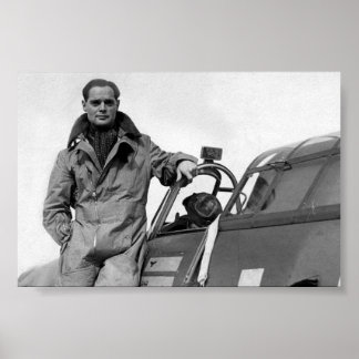 Air Aces: Group Captain Sir Douglas Bader Poster