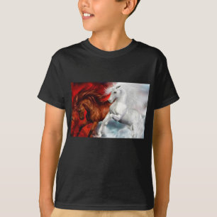 air and fire horses T-shirt