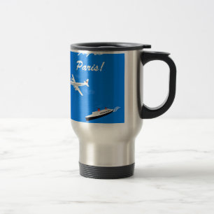 Air and ship Vintage Travel Mug