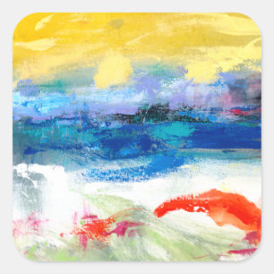 Air Apparent I Square Sticker