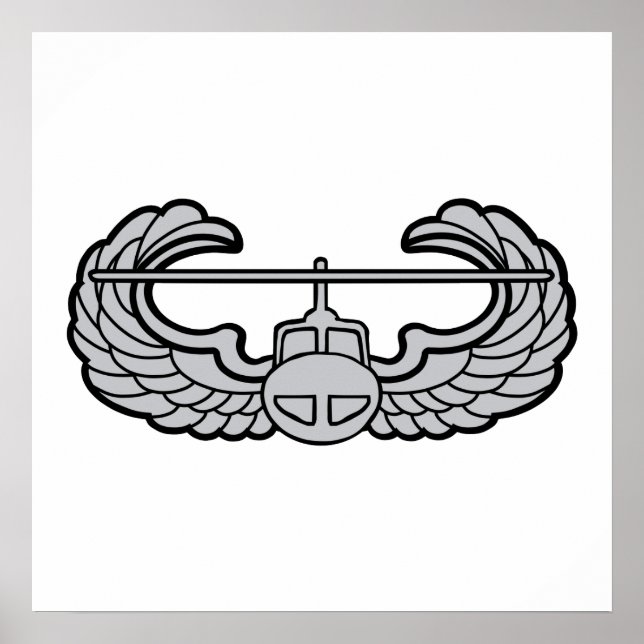 Air Assault Badge Poster (Front)