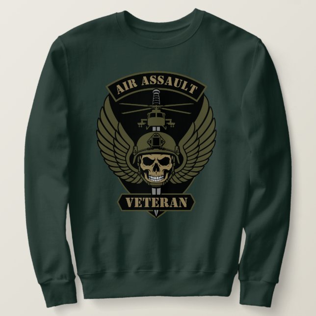 Air Assault Veteran Sweatshirt (Design Front)