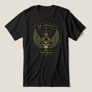 Air Assault Veteran Tactical Emblem Tri-Blend Shirt
