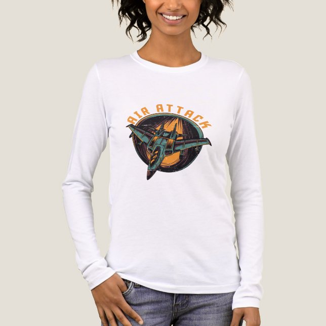 AIR ATTACK  Tri-Blend SHIRT (Front)