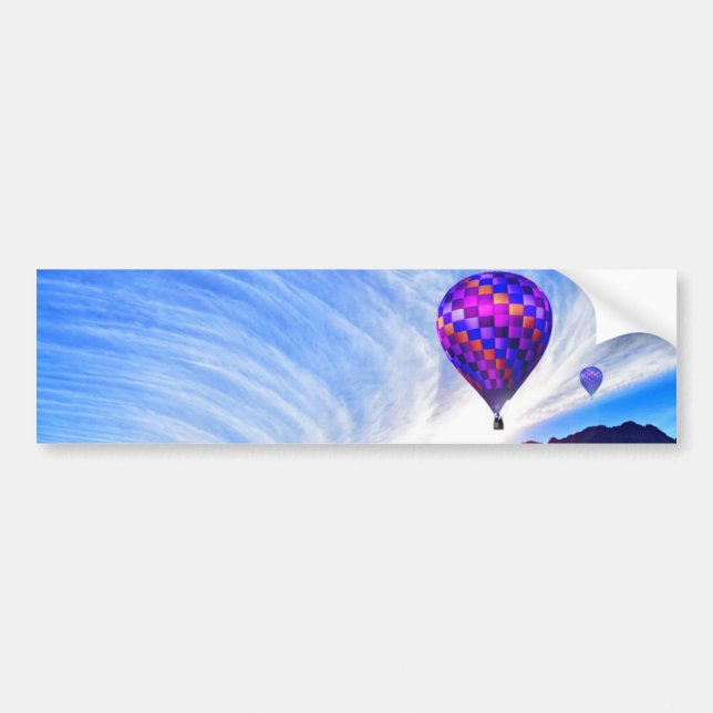 AIR BALLOON bumper sticker. Bumper Sticker (Front)