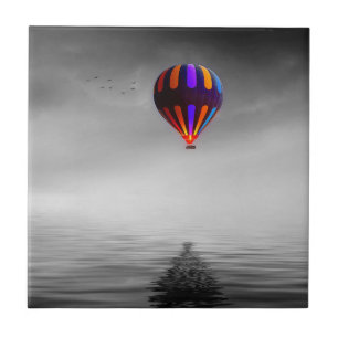 Air Balloon Portrait Tile