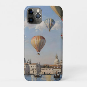 Air Ballooning Over Venice Oil Paint, Case-Mate iPhone Case