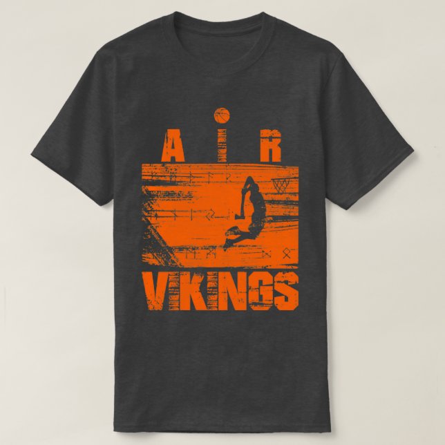 Air basket vikings T-Shirt (Design Front)
