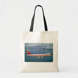Air Canada 747, in flight Tote Bag