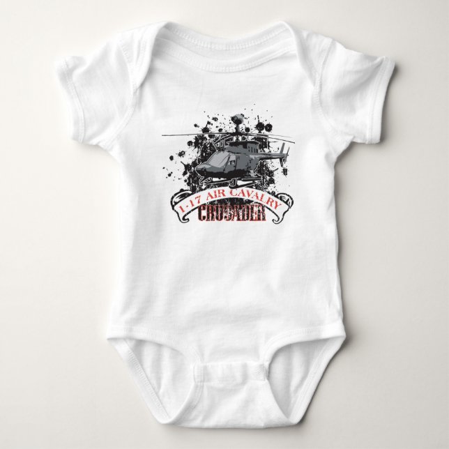 Air Cavalry Baby Bodysuit (Front)