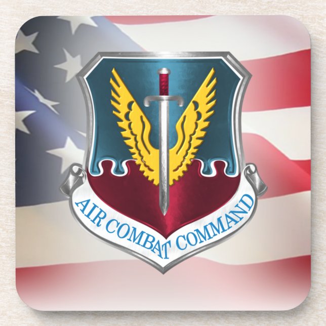 Air Combat Command –“ACC” Coaster (Front)