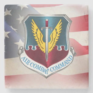 Air Combat Command –“ACC” Stone Coaster
