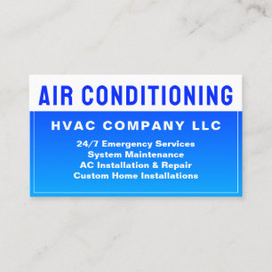 Air Conditioning (AC) Business Card