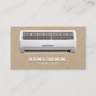 Air Conditioning Kraft Business Card