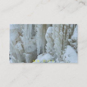 Air Conditioning Refrigeration Service Two-Sided Business Card