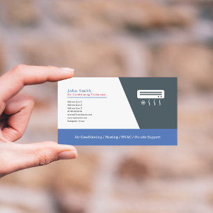 Air Conditioning Repair Business Card