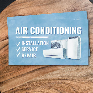 Air Conditioning – Repair, Service, Installation Business Card