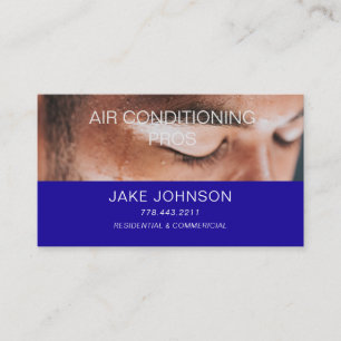 Air Conditioning Services Business Card