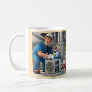 " AIR CONDITIONING TECHNICIAN " COFFEE MUG