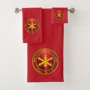 Air Defence Artillery Bath Towel Set