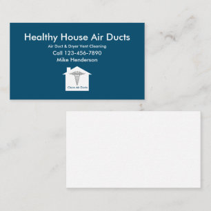 Air Duct Cleaning Business Cards