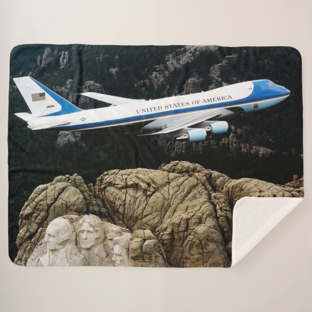 AIR FORCE 1 SHERPA BLANKET (Front (Horizontal))
