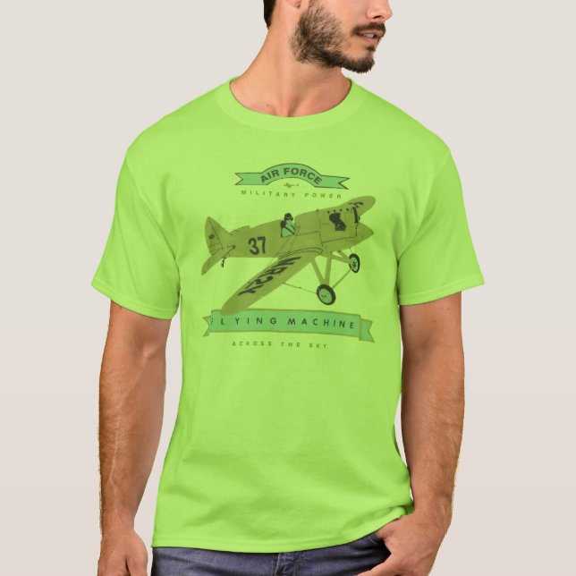 Air force aeroplane T-Shirt (Front)