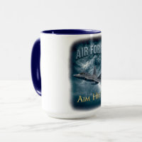 Air Force “Aim High” Mug