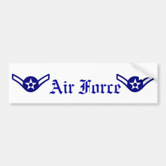 air force Airman rank Bumper Sticker