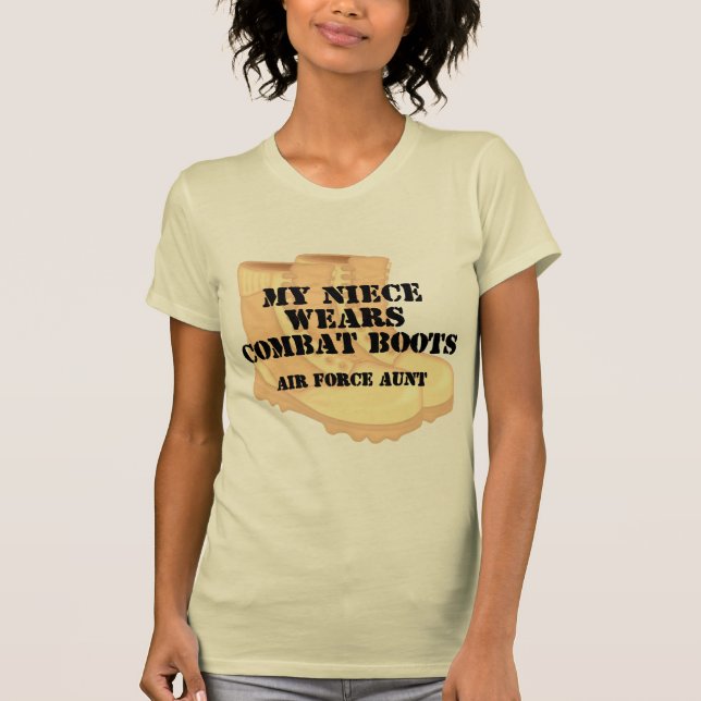 Air Force Aunt DCB Niece T-Shirt (Front)