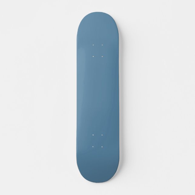 Air Force Blue Solid Color Skateboard (Front)