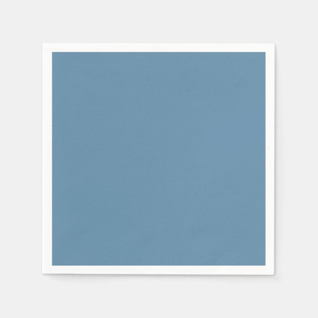 Air Force Blue Solid Colour Napkin (Front)